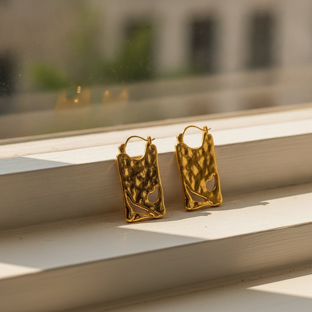 Sereia Gold Earrings