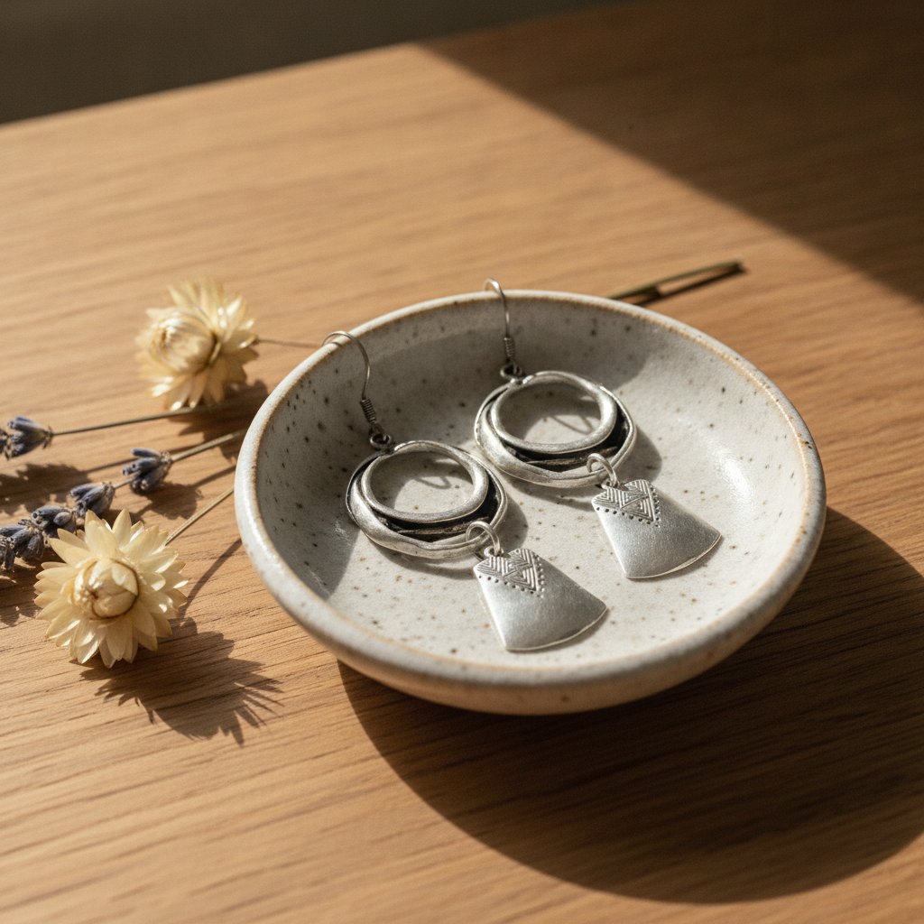 Sereia Silver Earrings
