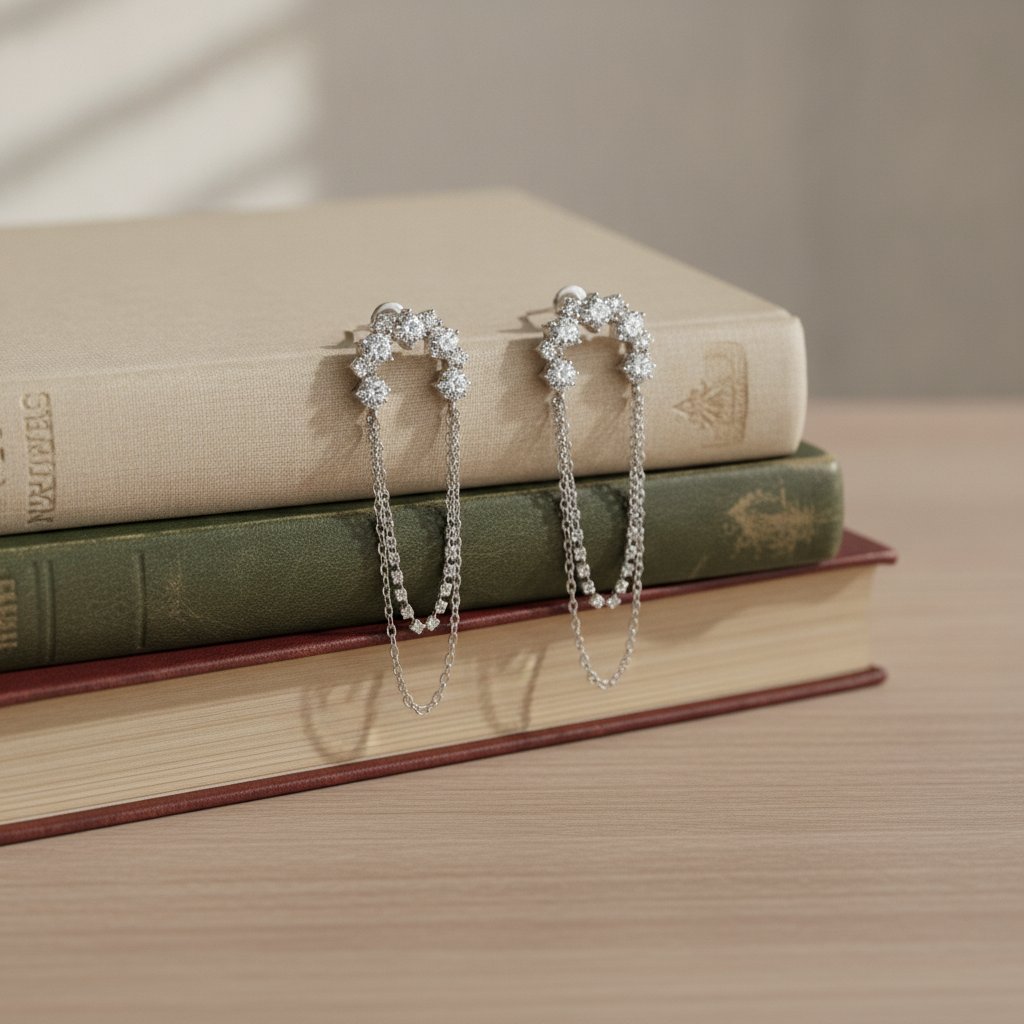Vionnet Crystal Earrings