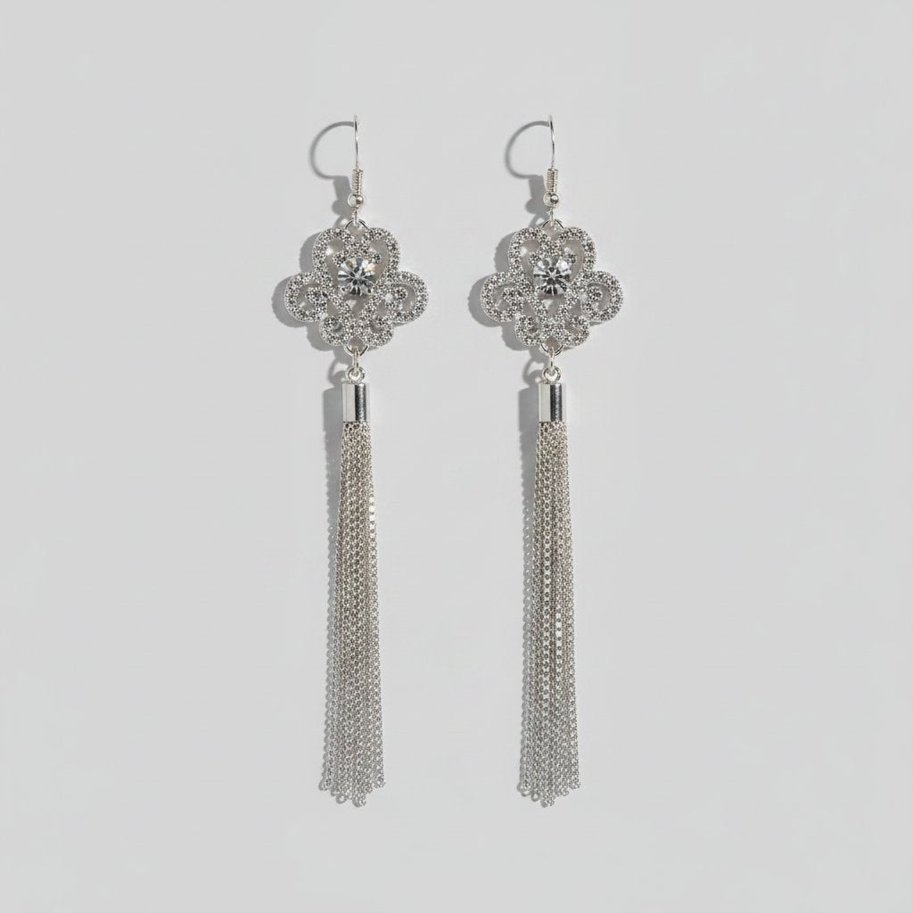 Vionnet Crystal Earrings