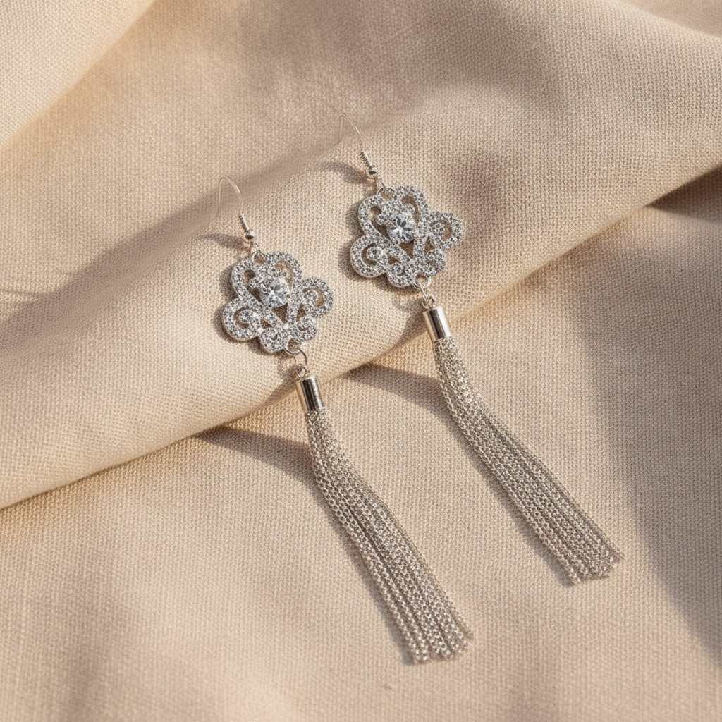 Vionnet Crystal Earrings