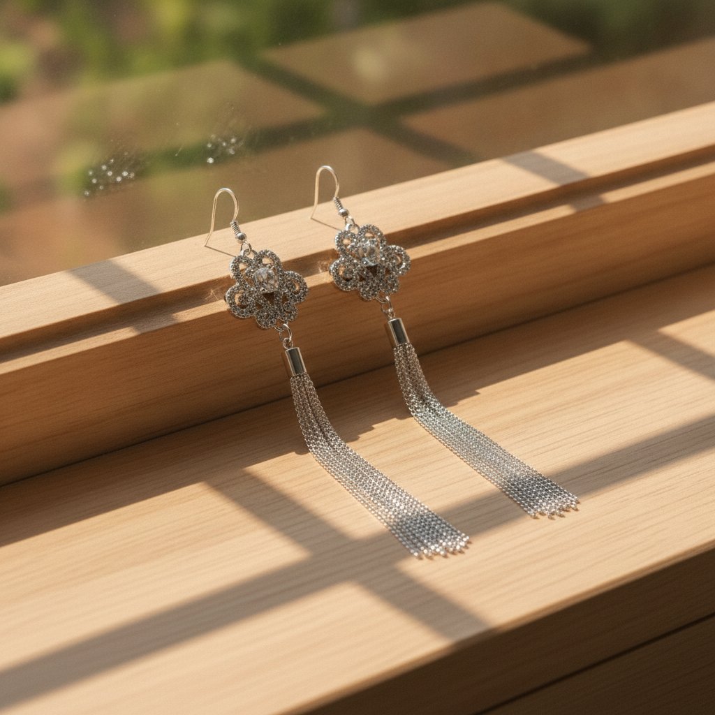 Vionnet Crystal Earrings