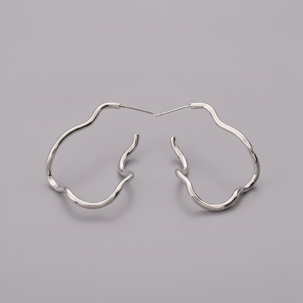 Iliana Silver Earrings