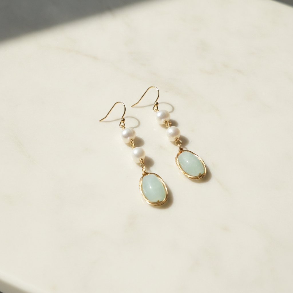 Mireille Pearl Earrings