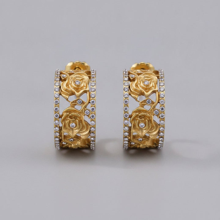 Valentine Gold Earrings