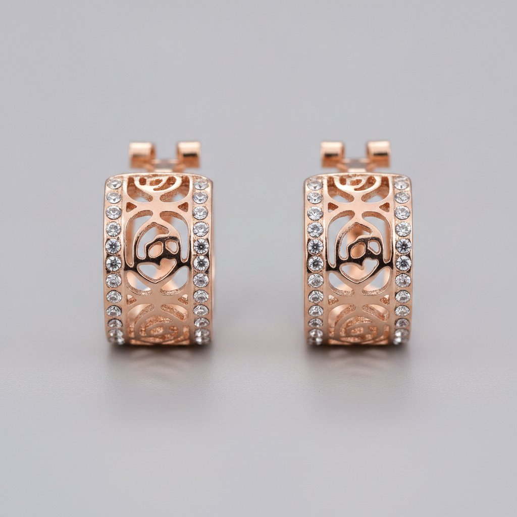 Valentine Crystal Earrings