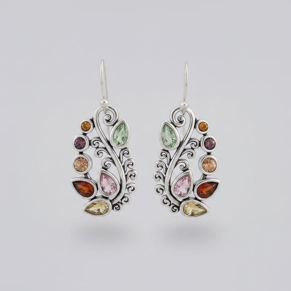 Cerise Vintage Earrings