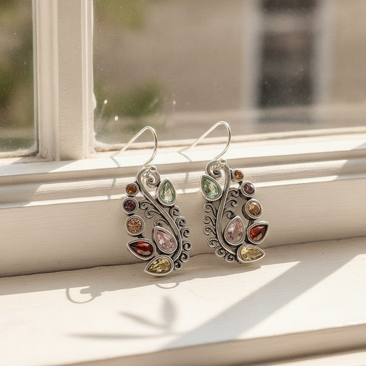 Cerise Vintage Earrings
