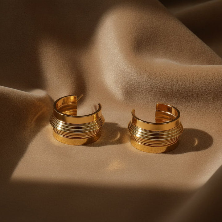 Cerise Gold Earrings