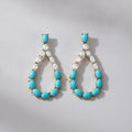 Cerise Turquoise Earrings