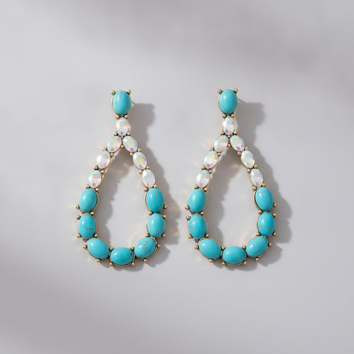 Cerise Turquoise Earrings
