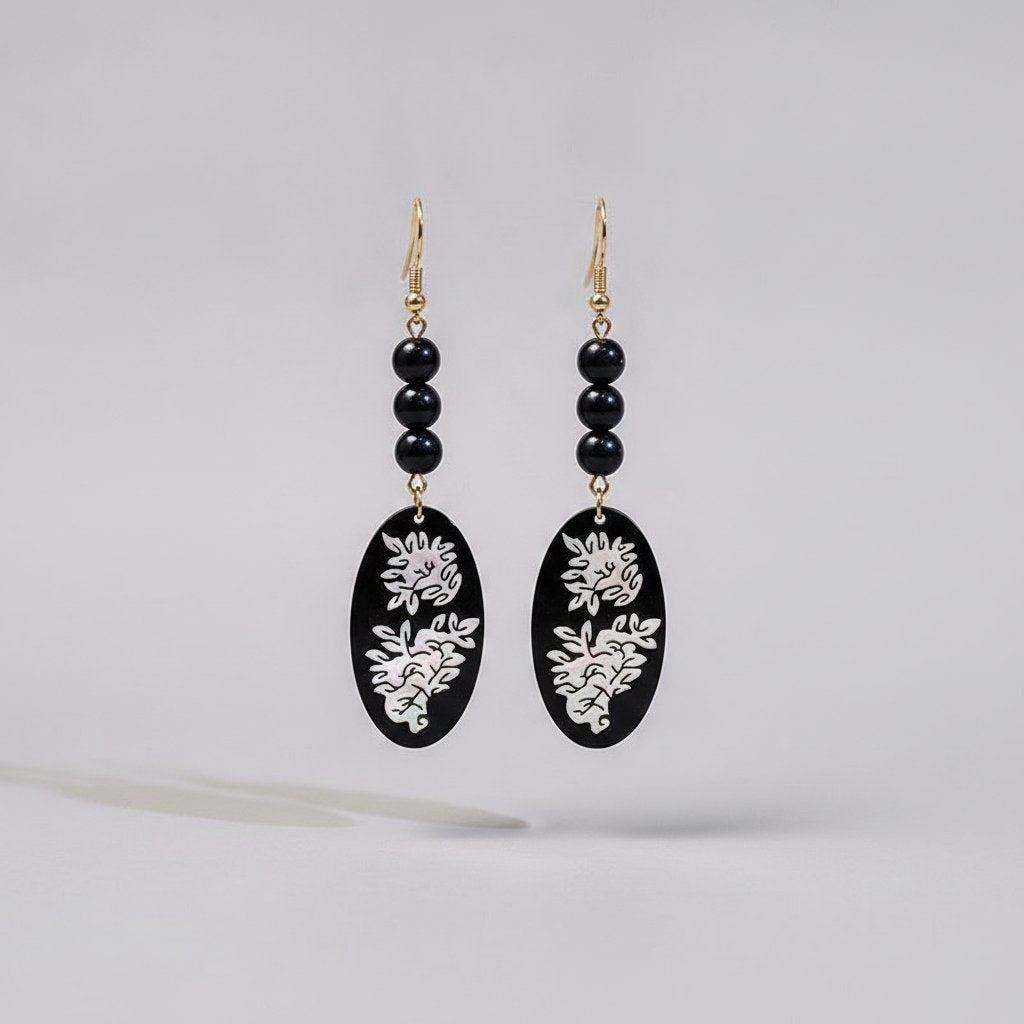 Cerise Vintage Earrings