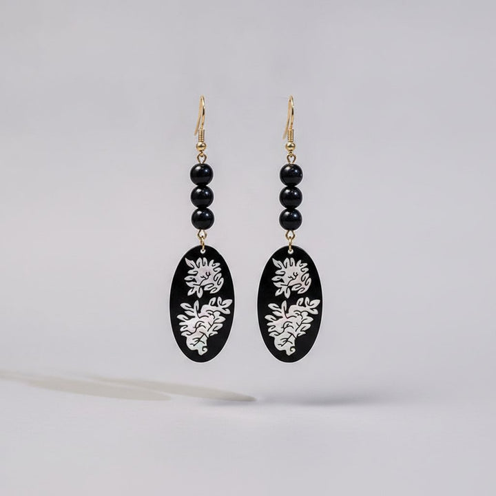 Cerise Vintage Earrings