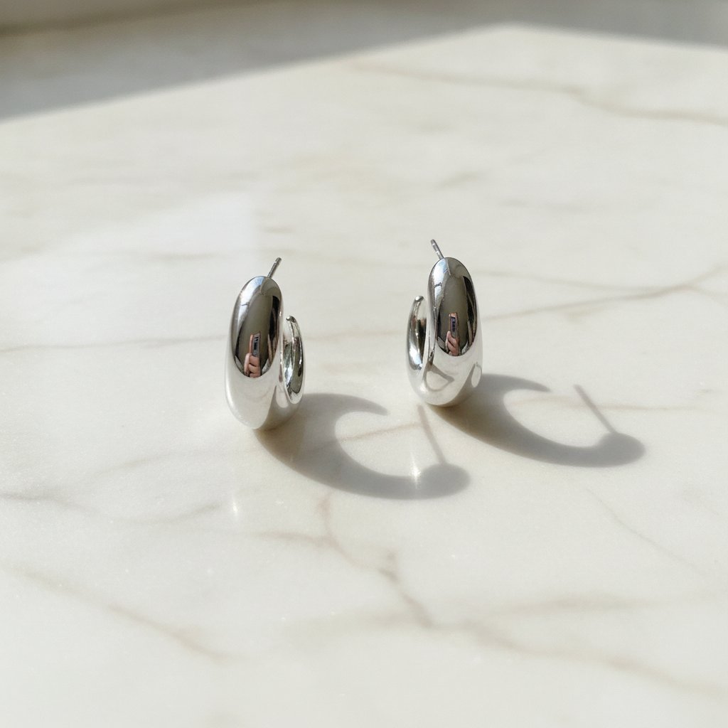 Jolie Silver Earrings