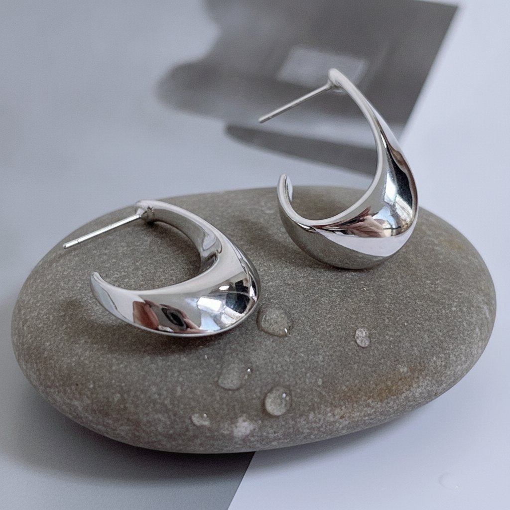 Jolie Silver Earrings