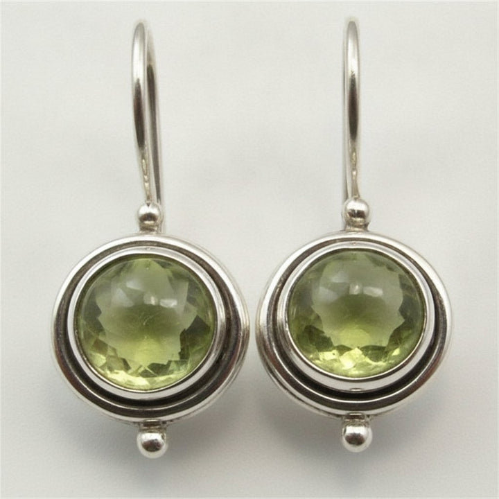 Une Peridot Earrings