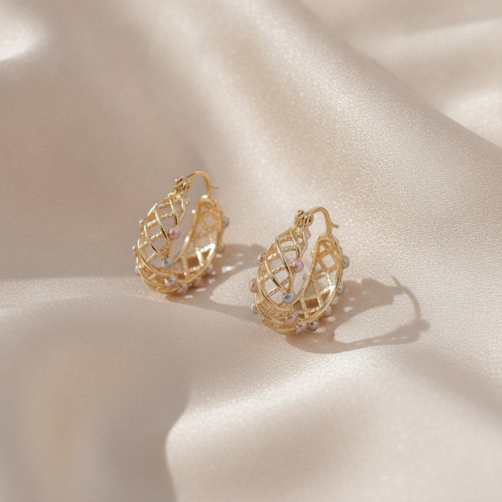 Une Pearl Earrings