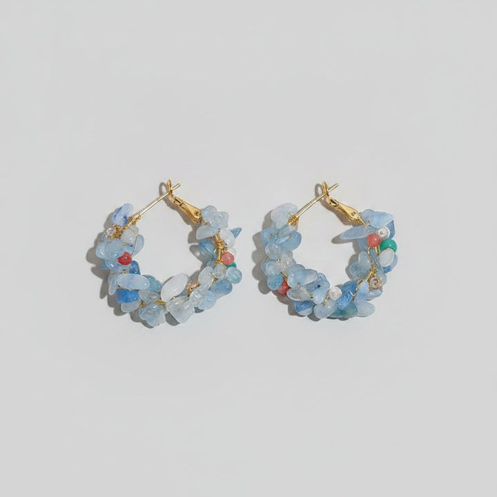 Amara Aquamarine Earrings