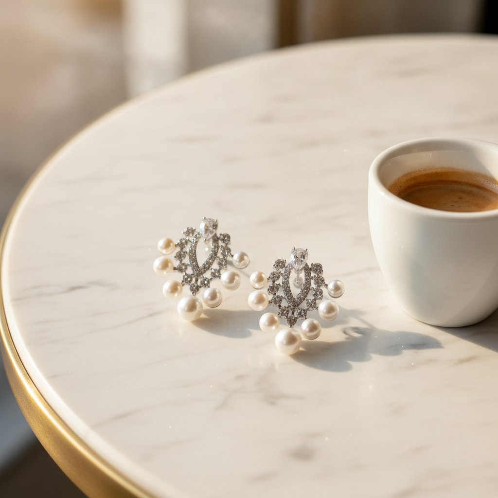 Blythe Pearl Earrings