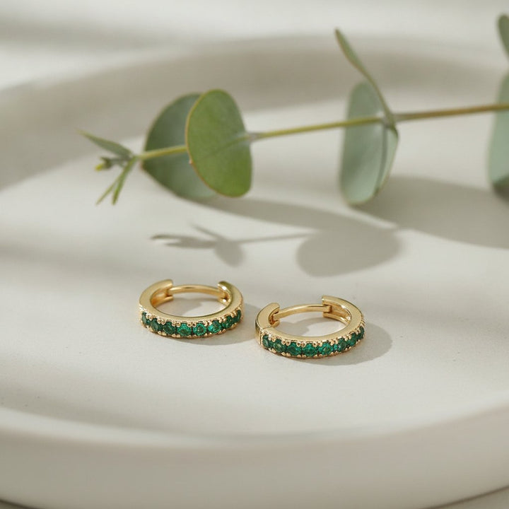 Giada Emerald Earrings