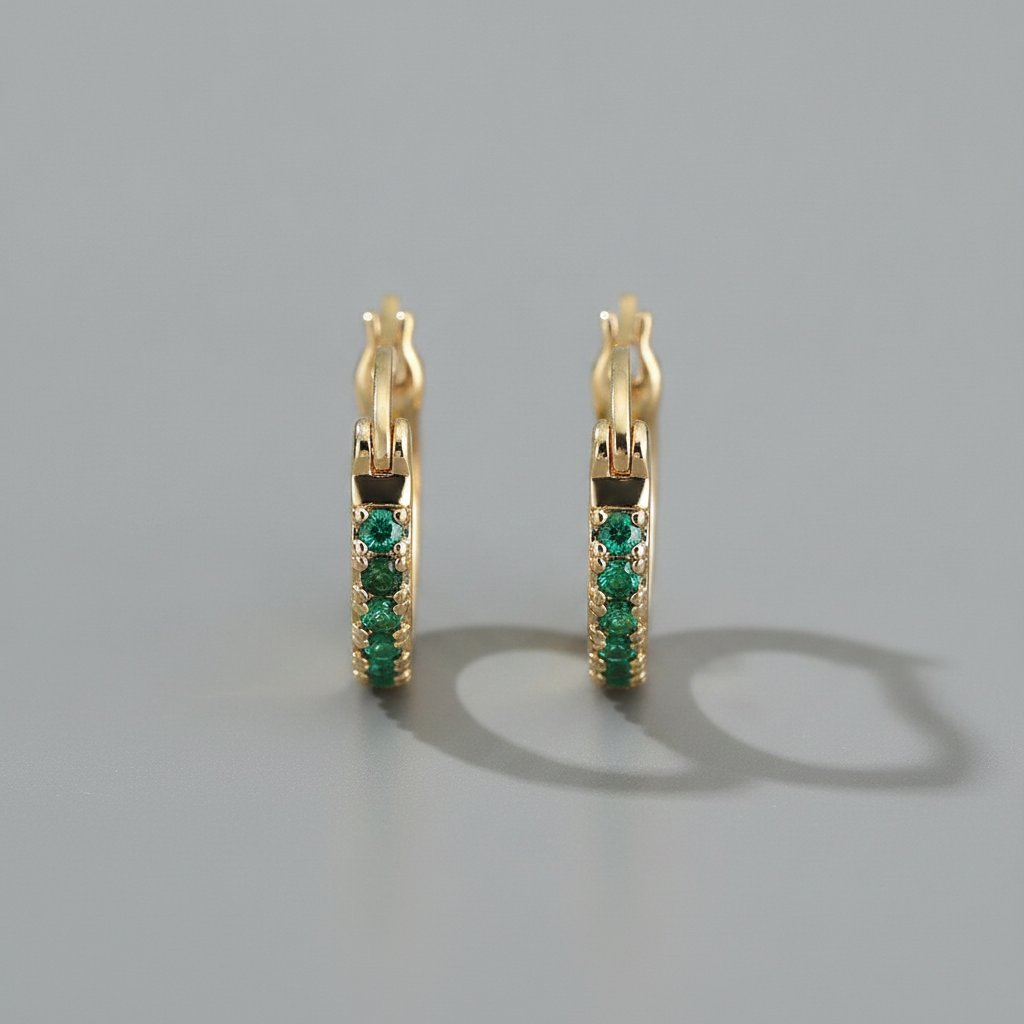 Giada Emerald Earrings