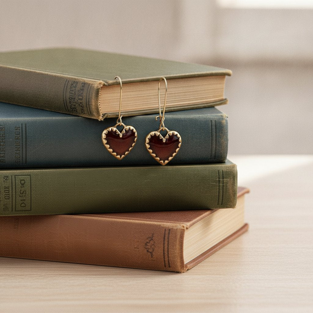 Hespera Garnet Earrings