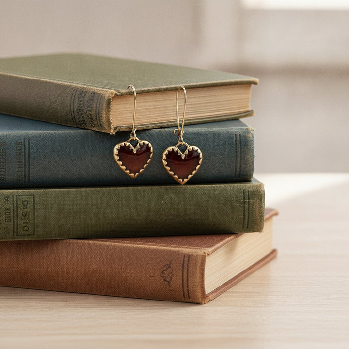 Hespera Garnet Earrings
