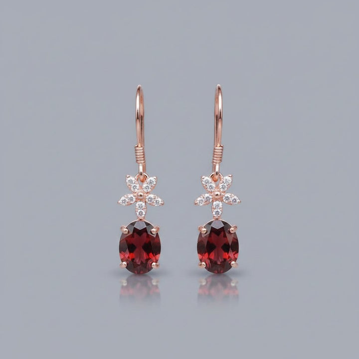 Kaia Ruby Earrings