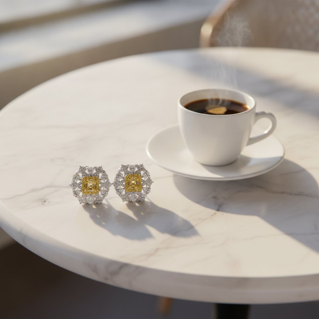 Leocadia Diamond Earrings