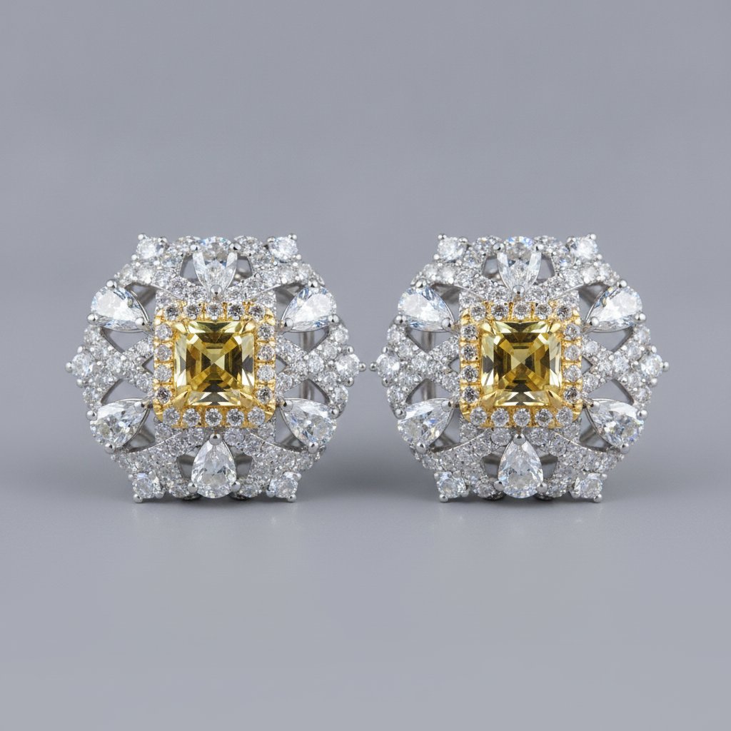 Leocadia Diamond Earrings
