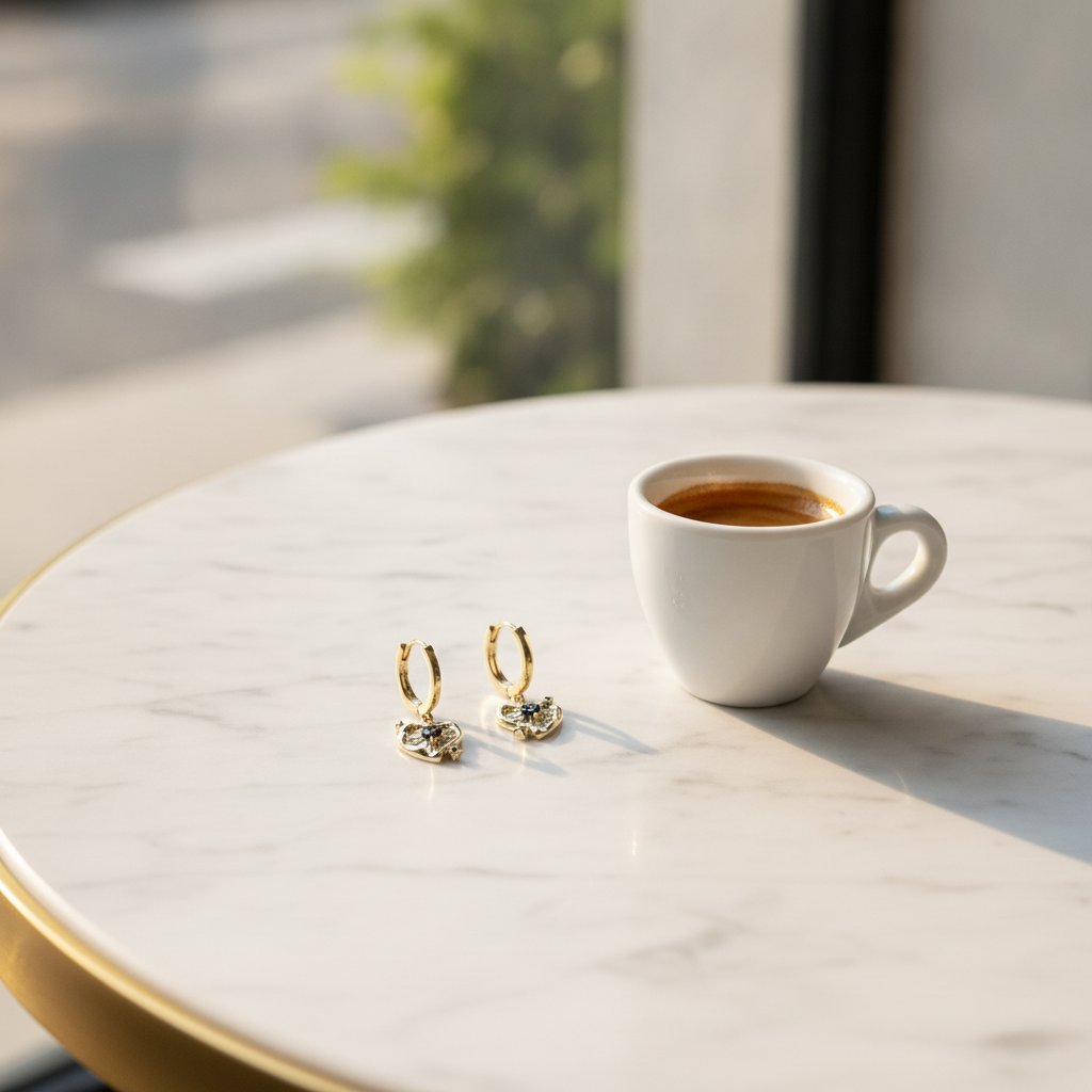 Nerine Gold Earrings