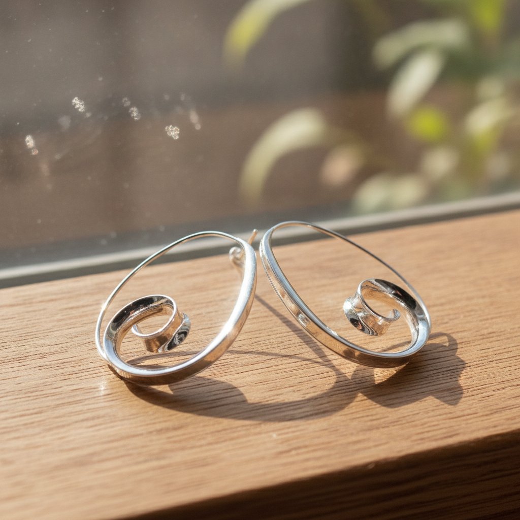Orabel Silver Earrings