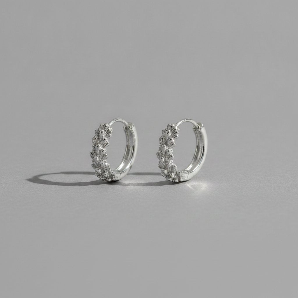 Rosaline Silver Earrings