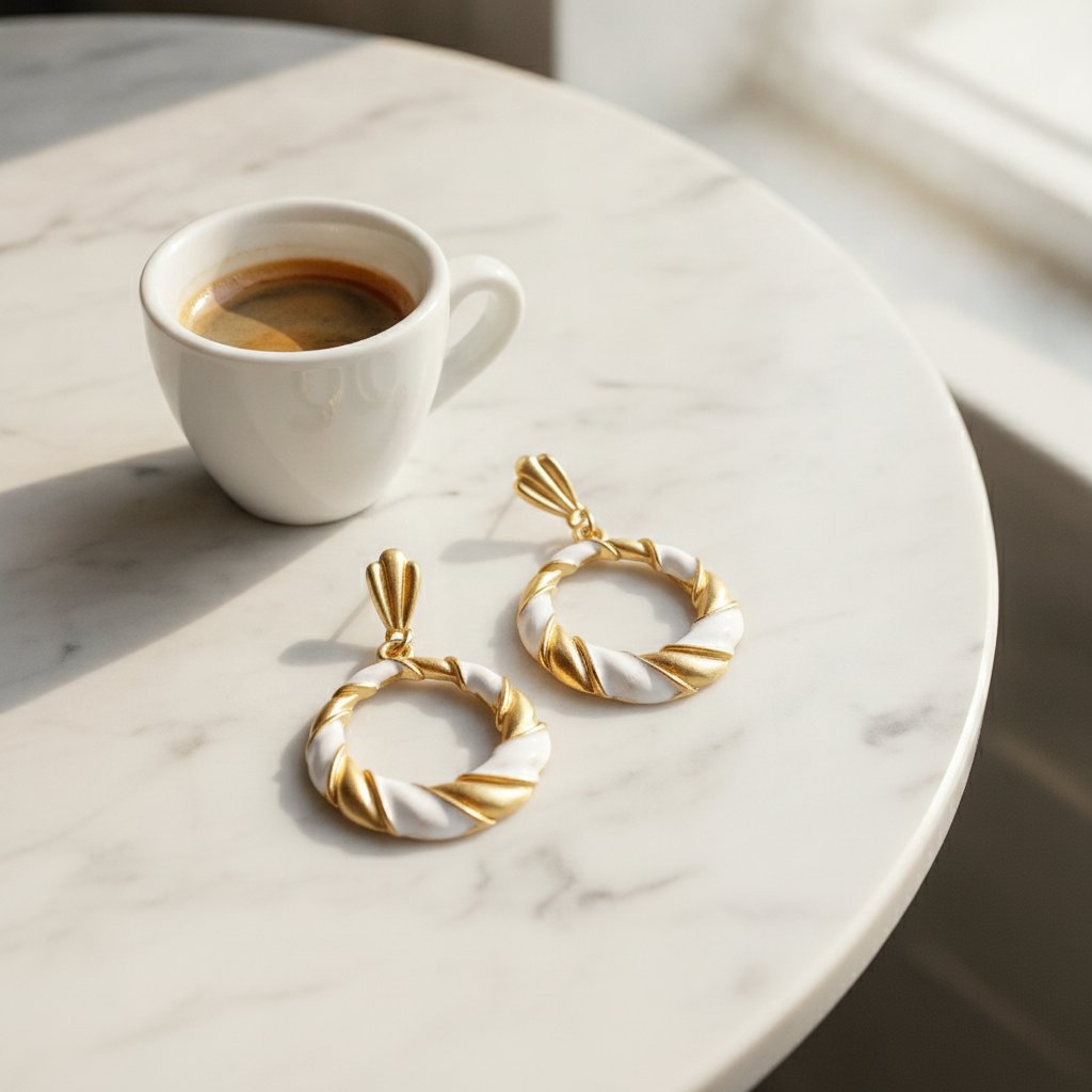 Rosaline Gold Earrings