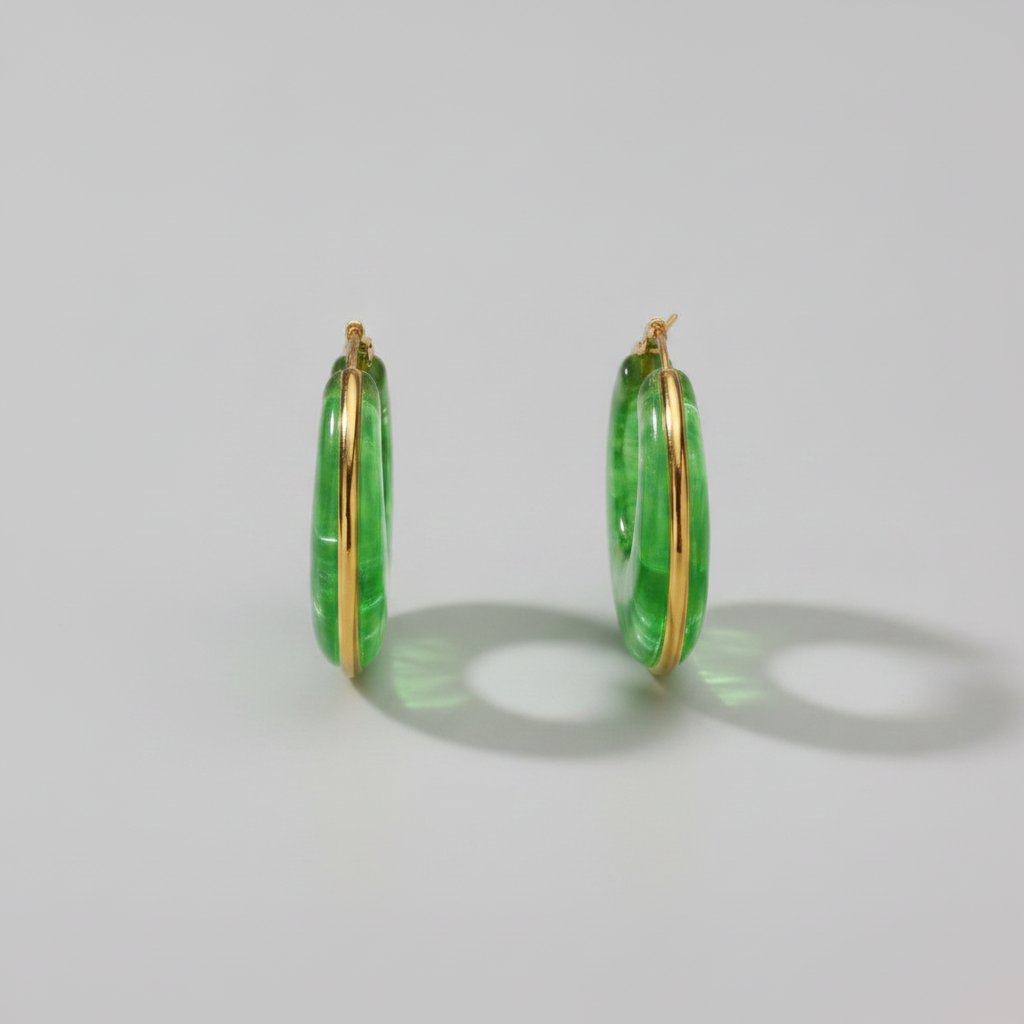 Solveig Emerald Earrings