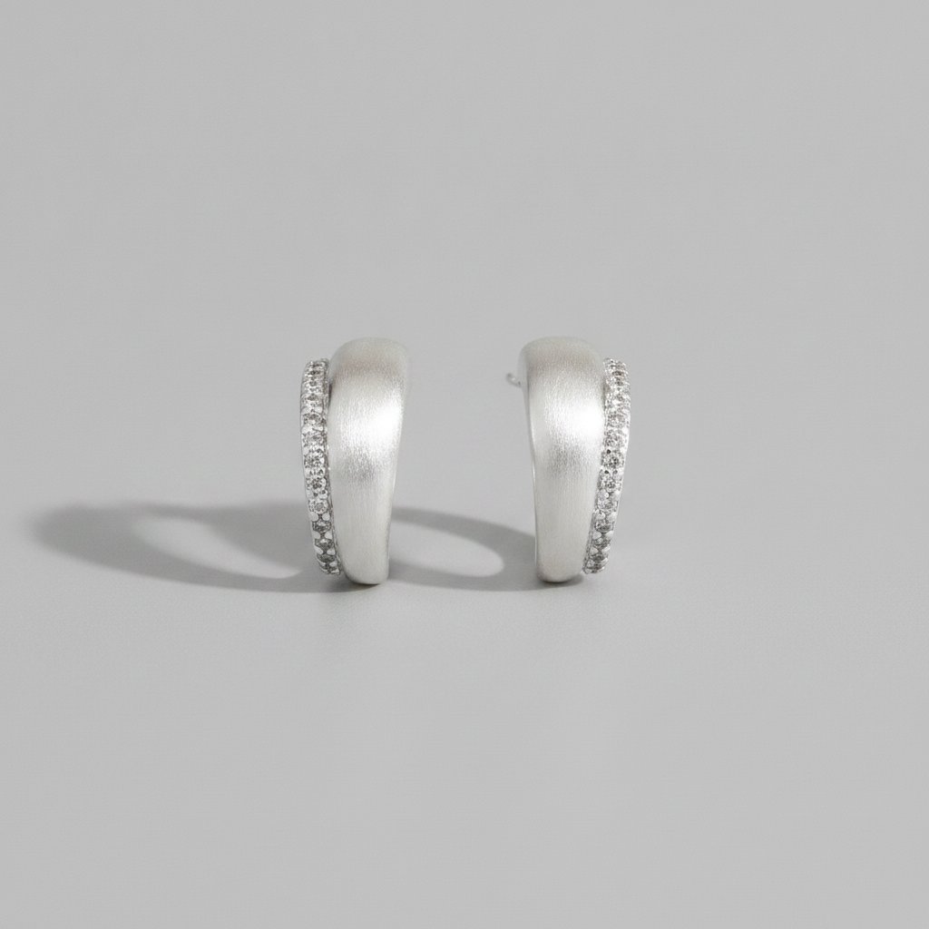 Tindra Silver Earrings