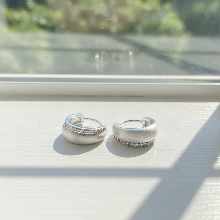 Tindra Silver Earrings