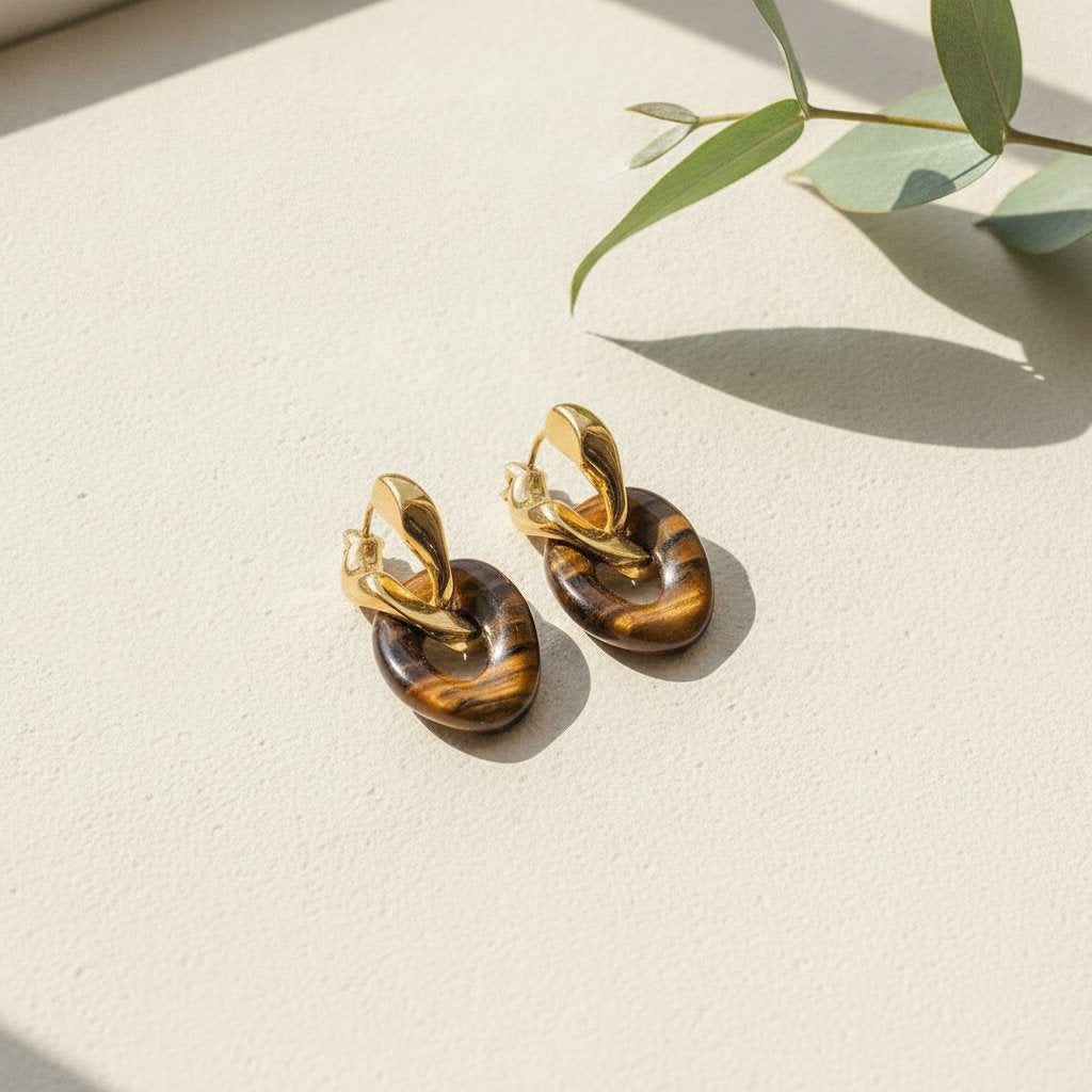 Tindra Gold Earrings