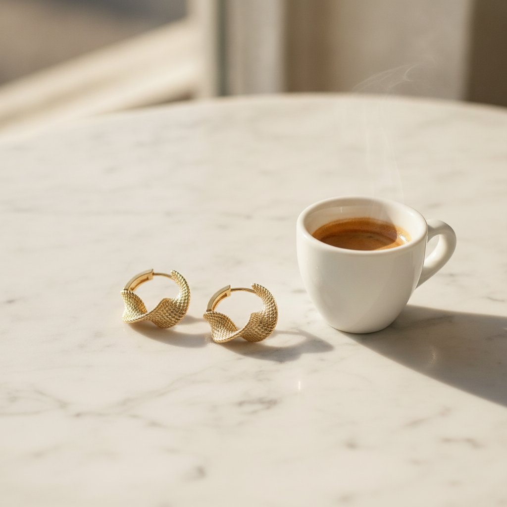 Tindra Gold Earrings