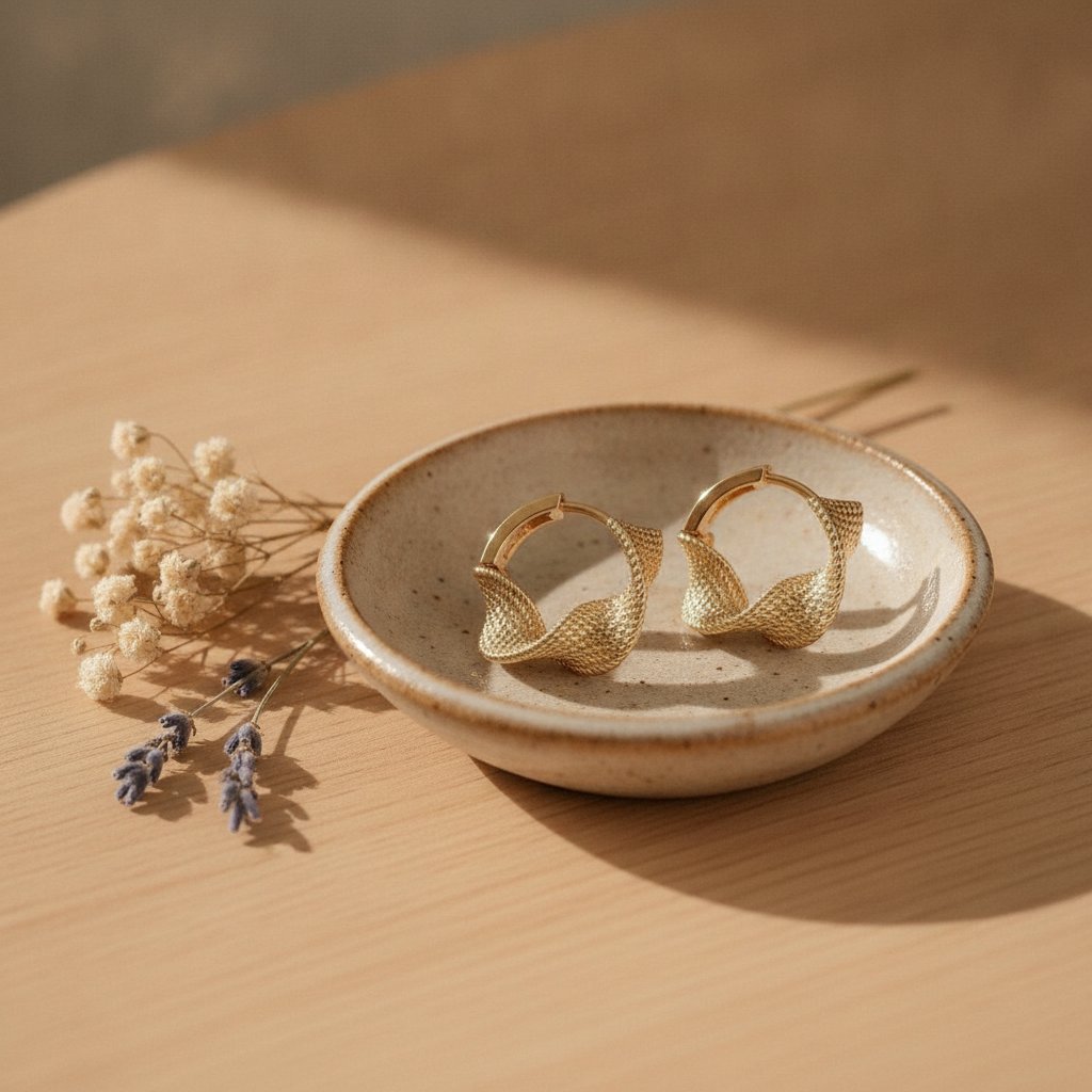 Tindra Gold Earrings
