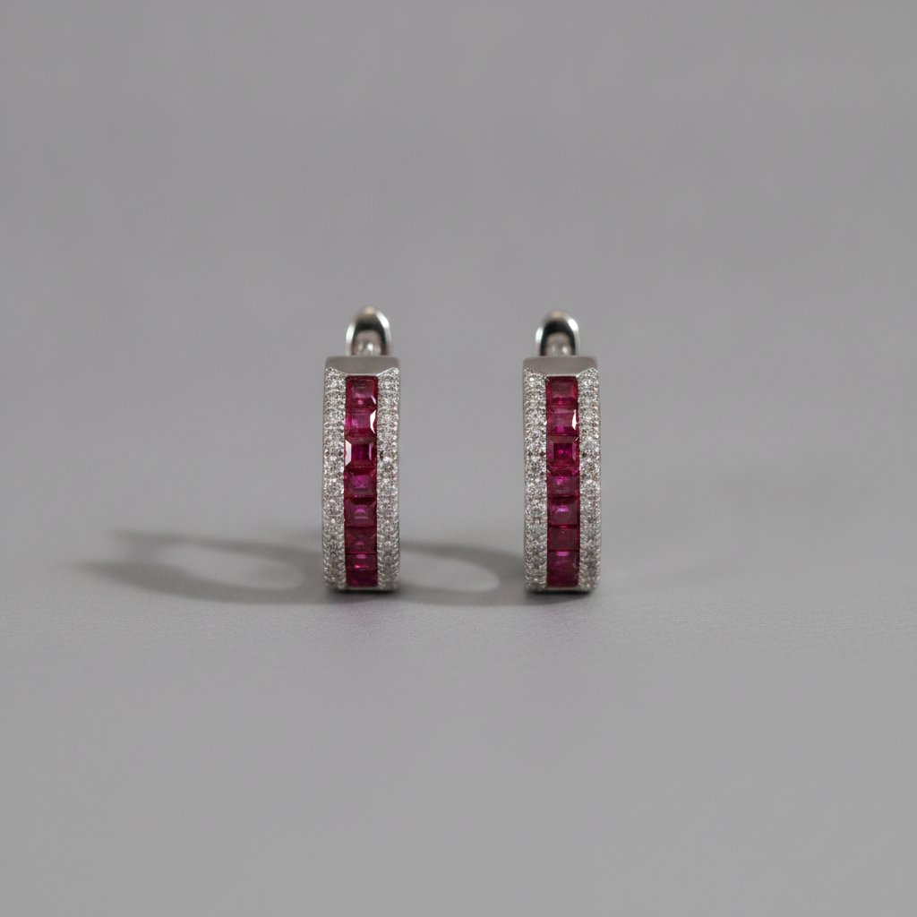 Vivienne Ruby Earrings