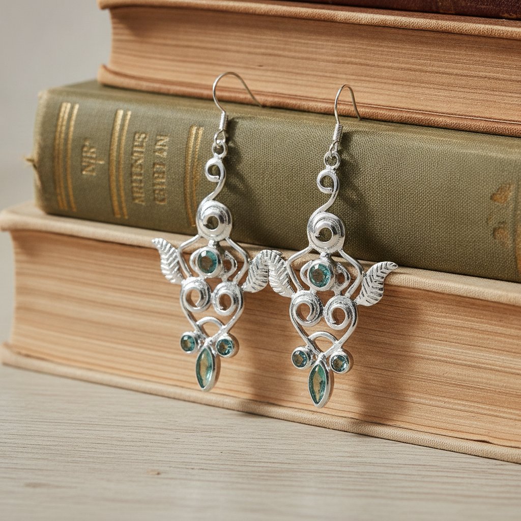 Seraphine Topaz Earrings