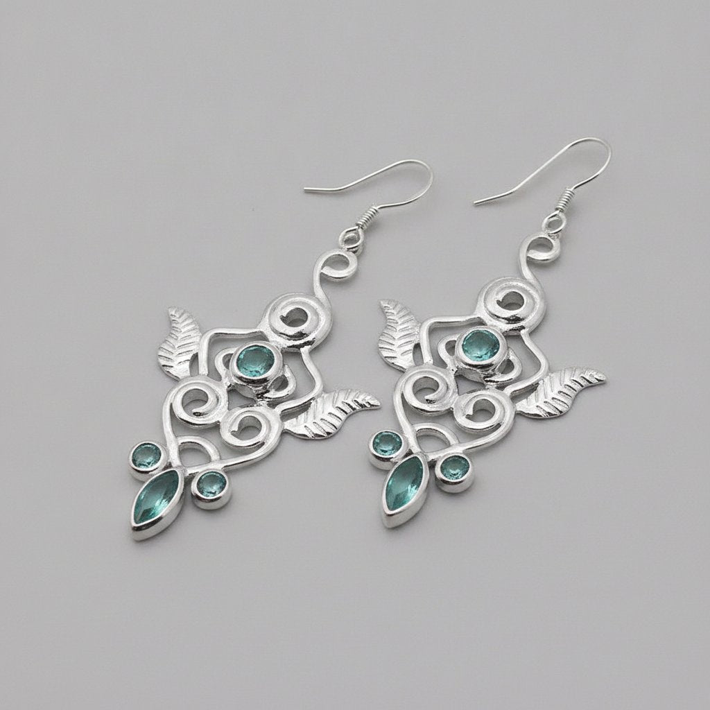 Seraphine Topaz Earrings
