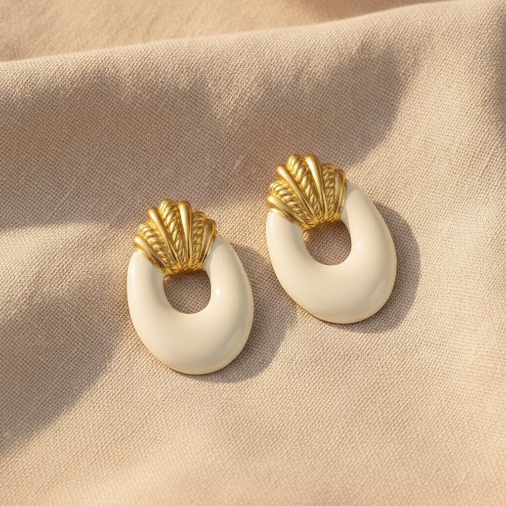 Delphine Gold Earrings
