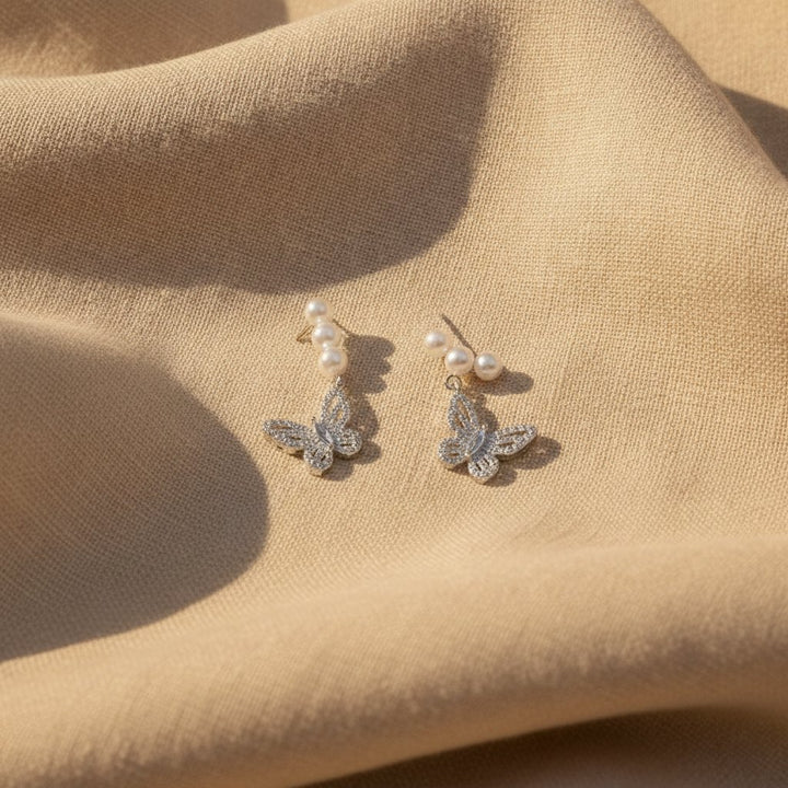 Delphine Pearl Earrings