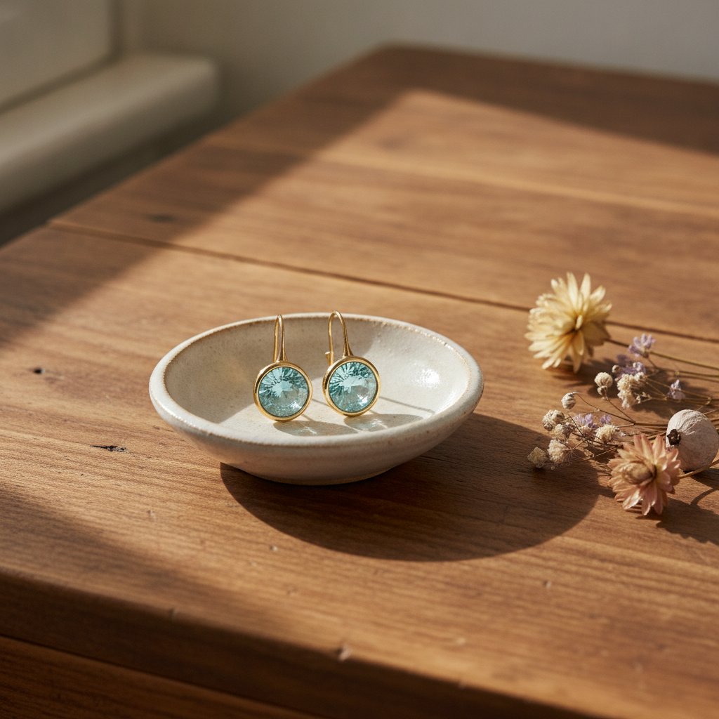 Amelie Aquamarine Earrings