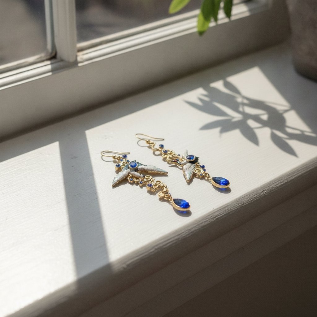 Rosalie Sapphire Earrings