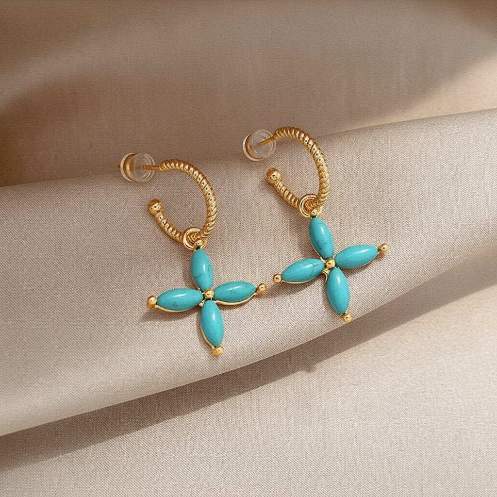 Rosalie Turquoise Earrings