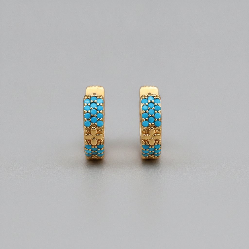 Rosalie Turquoise Earrings