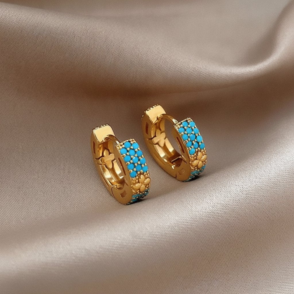 Rosalie Turquoise Earrings